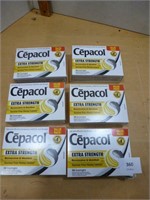 NEW Cepacol Honey Lemon Exp 04/21 - 6 Boxes