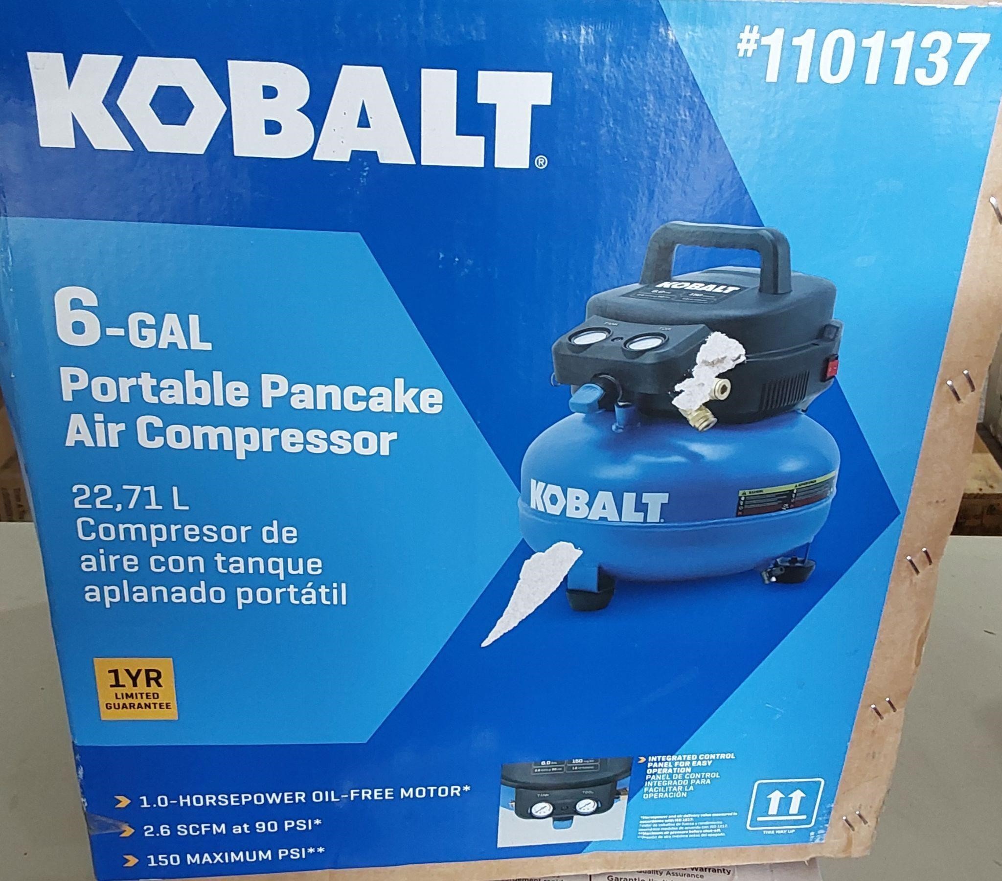 Kobalt 6 Gallon Air Compressor