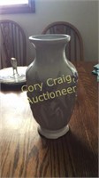 Hand Made And Hand Painted Vase
