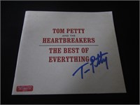 Tom Petty Signed CD Booklet RCA COA