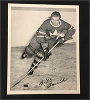 1945-54 Quaker Oats Hockey Photo Bill Barilko