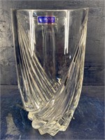 WATERFORD MARQUIS TALL CUT CRYSTAL VASE