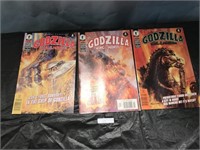3 Dark Horse Godzilla Comics