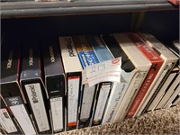 VHS Tapes Recorded Movies