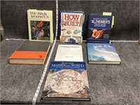 Birds, Science, Alzheimer’s, and Cartography Books