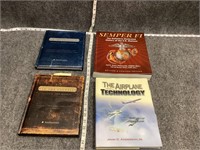 US Marines and Airplane Book Bundle