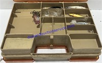 2 Sided Sportfisher Pro Pak Tackle Box With Some