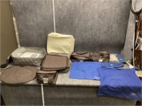 Packing Cubes, Divider, and Silversmith Cloth Bags