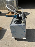 Frontline grease filter caddy on casters