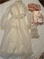 Vintage Wedding Dress and Lingerie