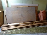 Assorted Wood & Paneling Pieces