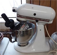 Kitchen Aid Mixer with Attachments, Model KSM90