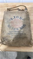 Lion water bag