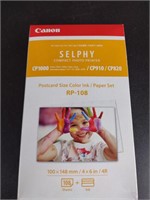 Canon Postcard Size Color Paper Set