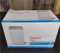 Staples 6 x 9 Catalog Gummed Envelopes