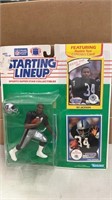 Starting Line up Bo Jackson Figure and 2 cards