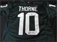 SPARTANS PAYTON THORNE SIGNED JERSEY COA
