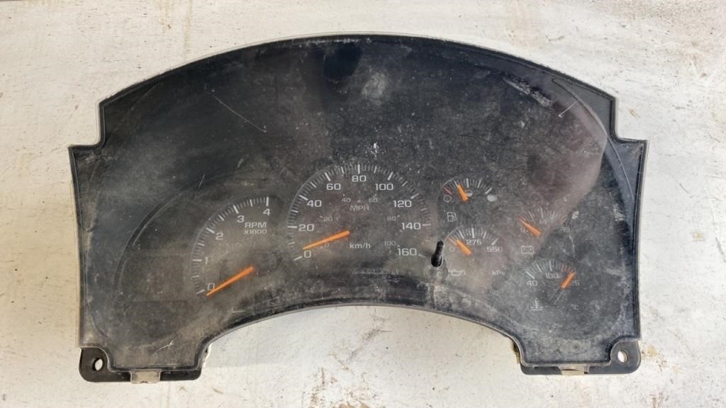 Chev gauge cluster