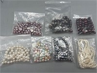 Cultured pearl beads