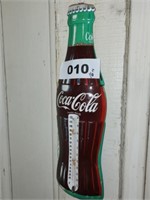 16" T METAL COCA COLA WALL THERMOMETER
