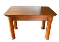 Antique Oak Side Table w/ Drawer