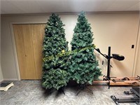 2 - 7' Christmas Trees