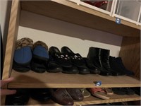 LOT OF SHOES & SLIPPERS MOSTLY SIZE 6.5-7.5