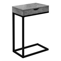 MONARCSPECIALTIES ACCENT TABLE-GREY STONE