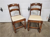 Dining chairs (2)