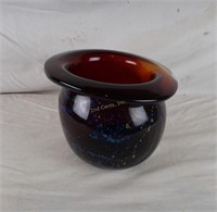 Ruby Glass Art Vase Dish Venar Cleveland Museum