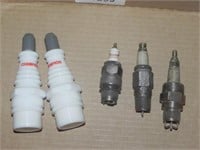 3 Vintage Spark Plugs - probably for Maytag Motor