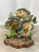 Danbury Mint Sunfish Trio by George Kruth fish