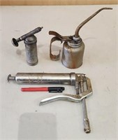 Oil Droppers and Grease Gun