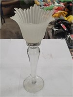 Stemmed Pedestal Glass Vase