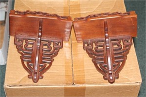 Pair of Chinese Wall Holder