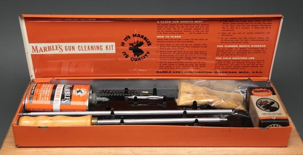 1950's Marble's Gun Cleaning Kit