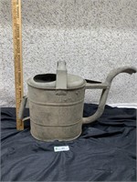 Early Galvanized Can with Spout