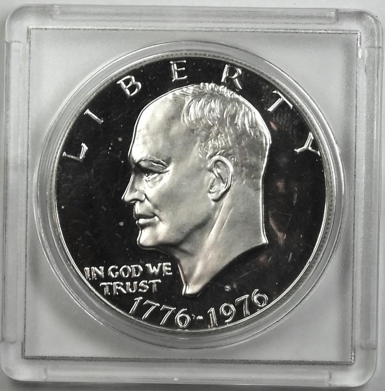 1976 USA Silver Proof Eisenhower Dollar