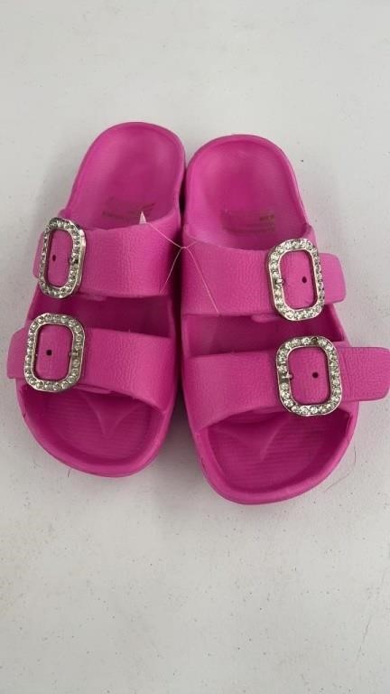 New croc style pink sandals, euro size 37/38