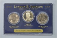 4 - Presidential Dollar 3 Coin Sets $12FV