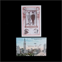 Wright Brothers Signed Post Cards