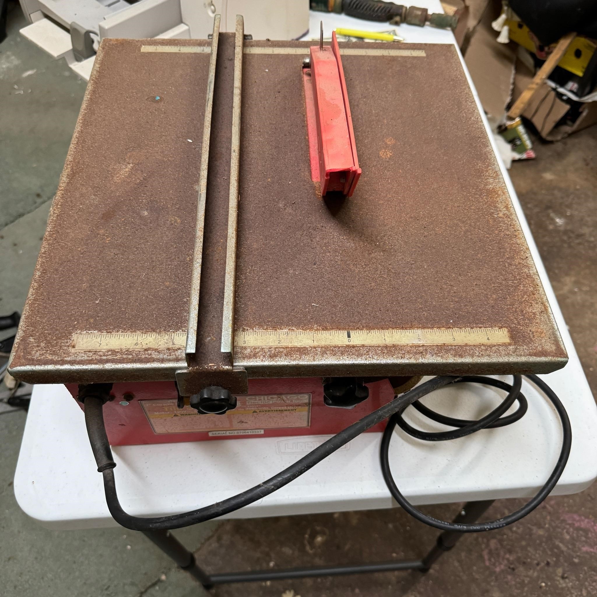 Tile Saw (WS) untested