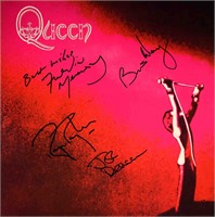 Queen signed News Of The World album