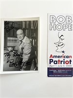 Bob Hope signed photo