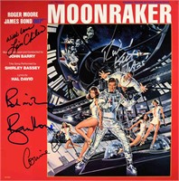 Moonraker signed soundtrack album