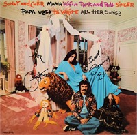 Sonny & Cher signed Mama Was A Rock And Roll Singe