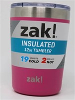 ZAK! 12oz stainless Tumbler