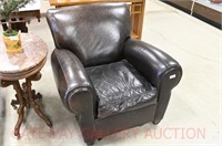 Mitchell Gold Leather Chair:
