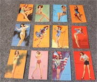 12, 1940s Mutoscope Cards
