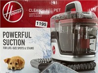 HOOVER CLEAN SLATE PET SPOT CLEANER RETAIL $190